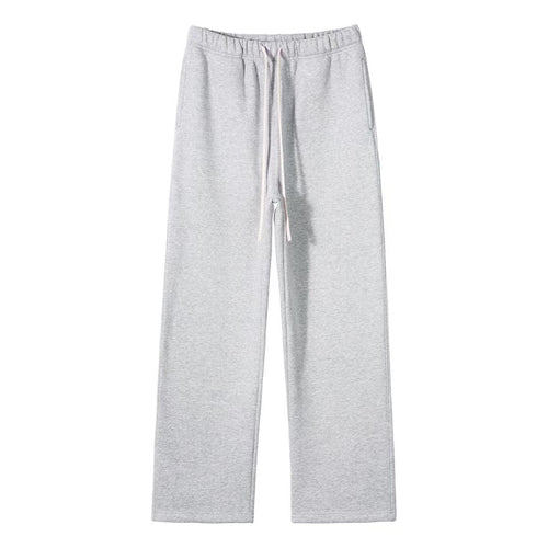 Gray sweatpants on a white background